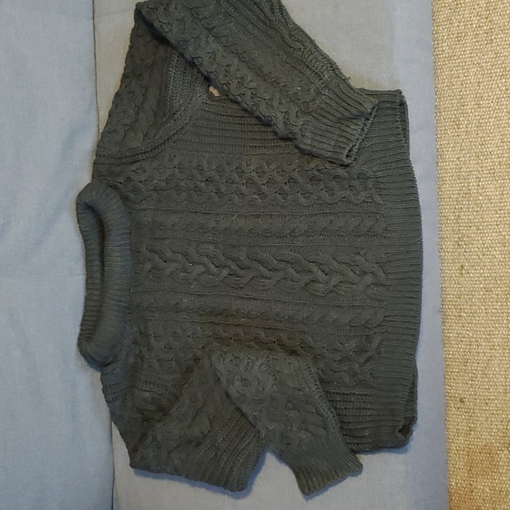 Club Monaco cabled merino wool sweater